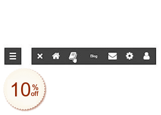 Slideout Menu Rabatt Gutschein-Code