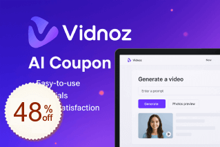 Vidnoz AI Rabatt Gutschein-Code