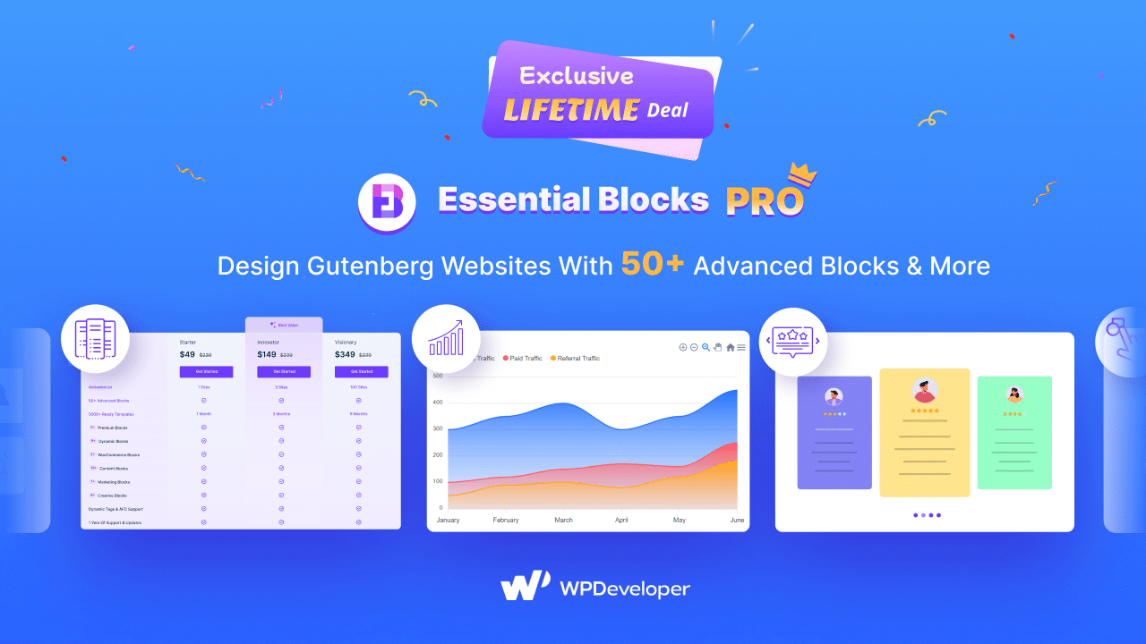Essential Blocks For Gutenberg Screenshot