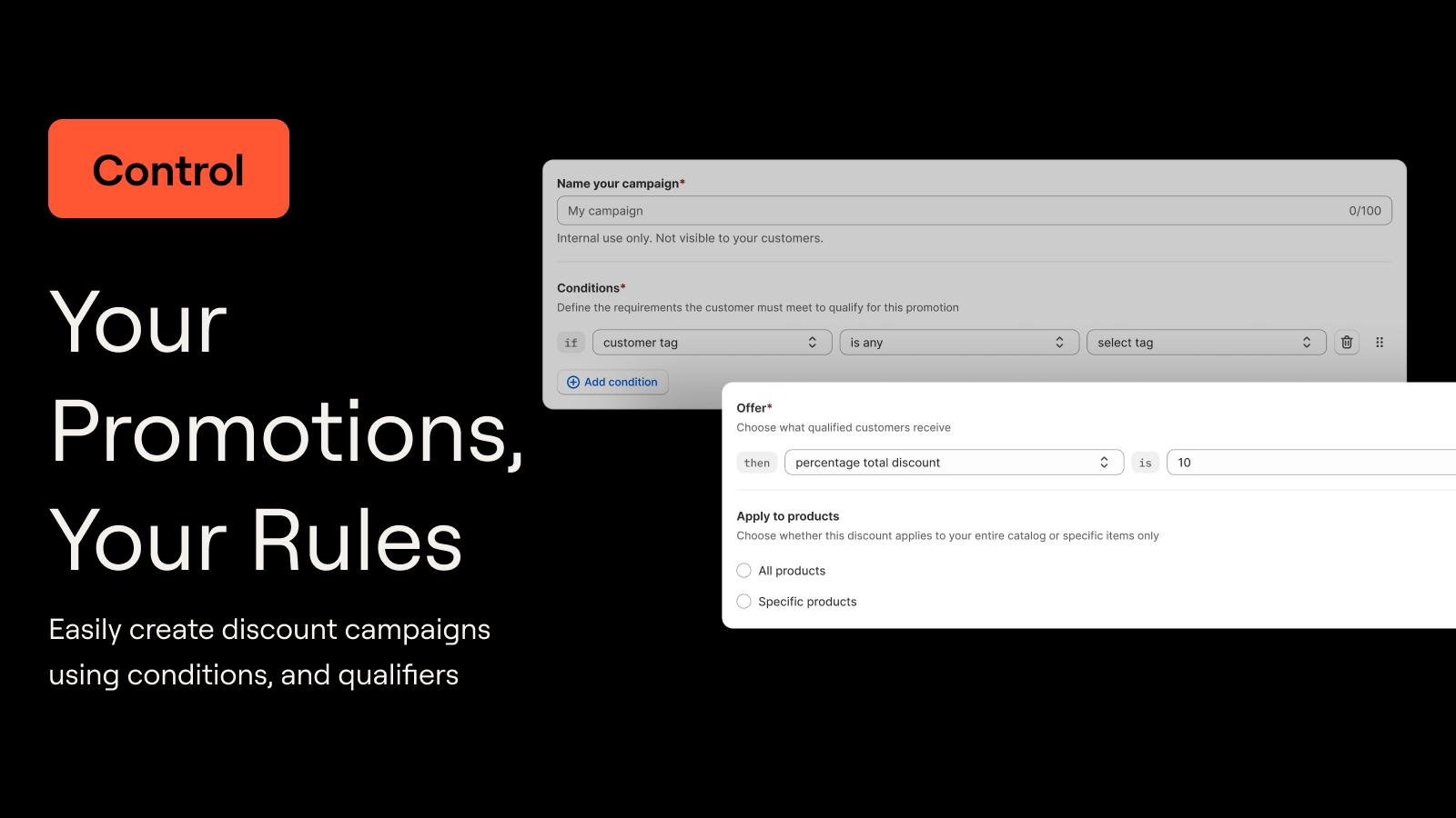 FJ Functions and Promo Builder Screenshot
