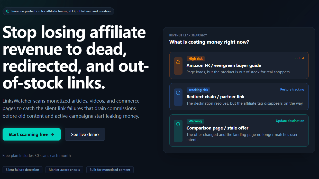 LinksWatcher Screenshot
