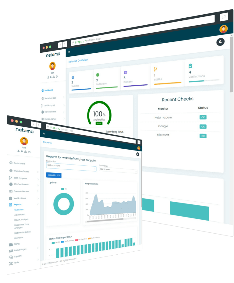 Netumo Screenshot