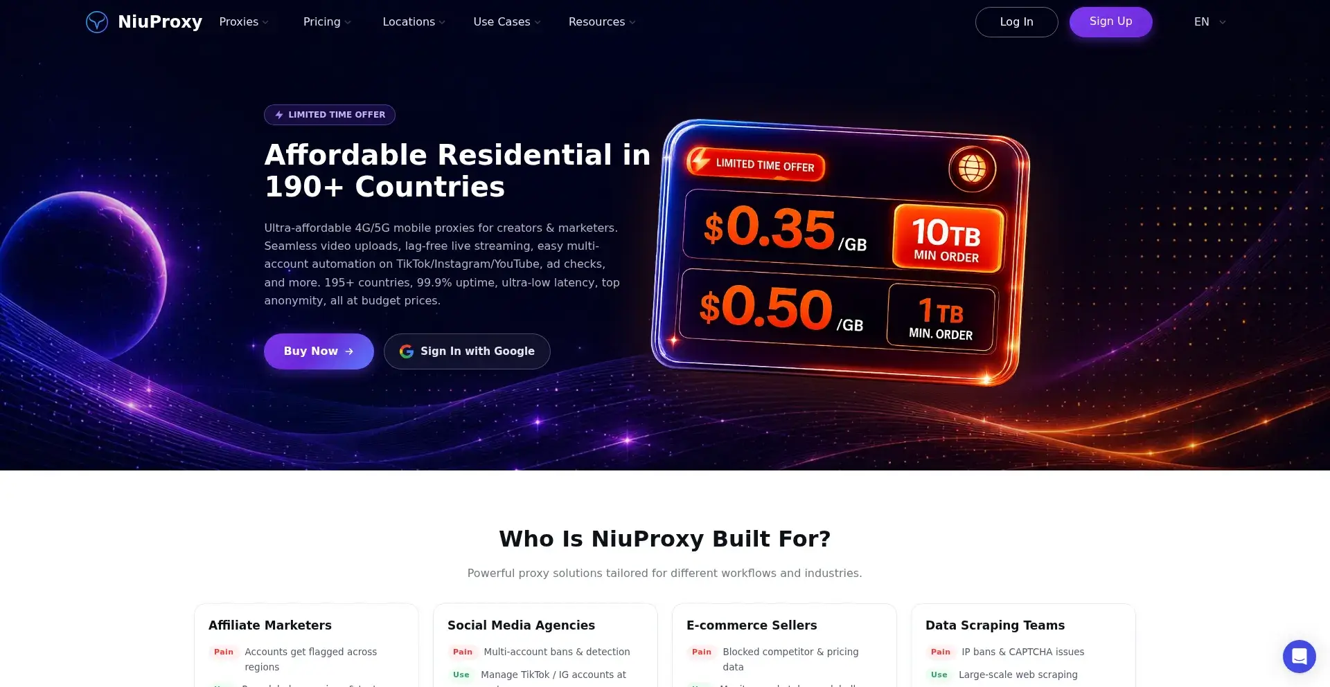 NiuProxy Screenshot