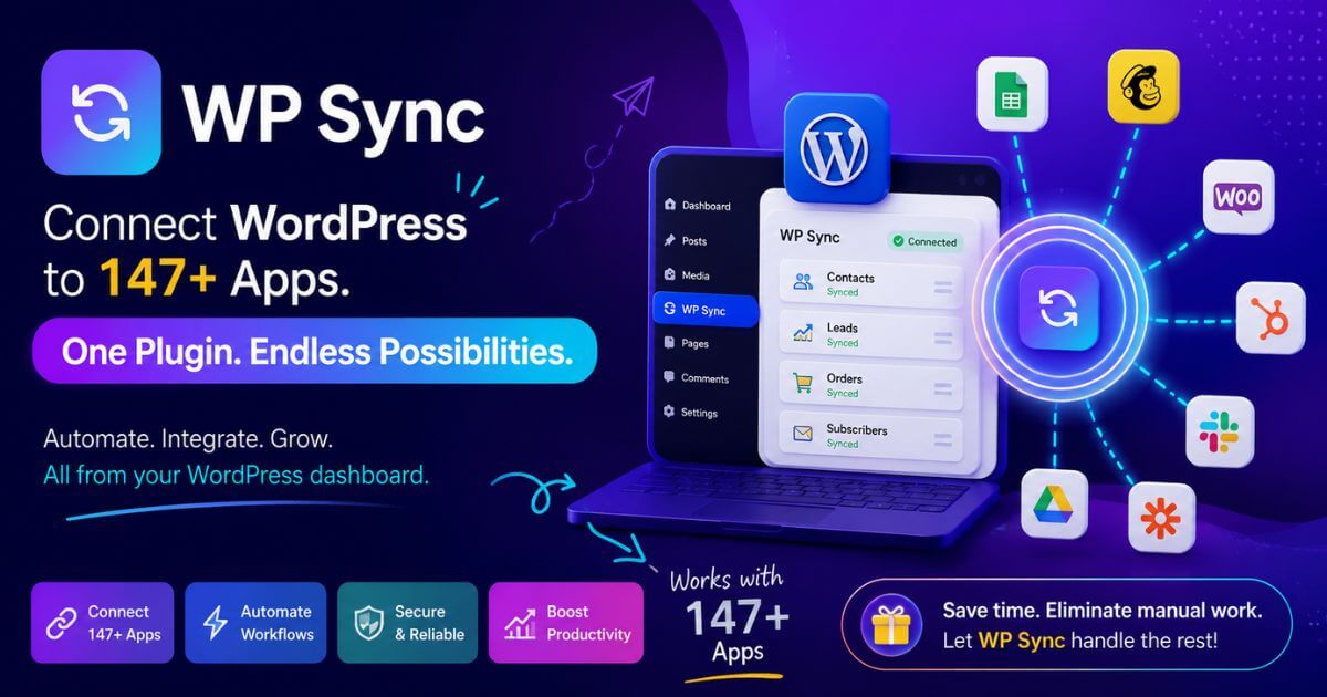 WP Sync Screenshot