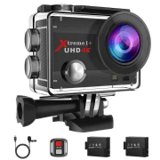 Campark ACT74A 4K 20MP Action Camera EIS External Remote Control WiFi Waterproof Camera