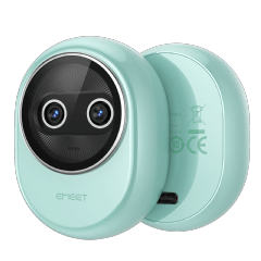 【KI-gestützte 4K-Webcam mit zwei Kameras】EMEET Piko