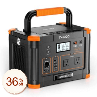 GRECELL Portable Power Station Rabatt Gutschein-Code