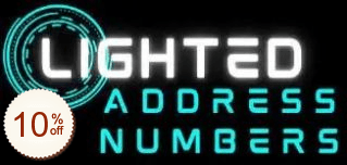 Lighted Address Numbers Discount Coupon Code