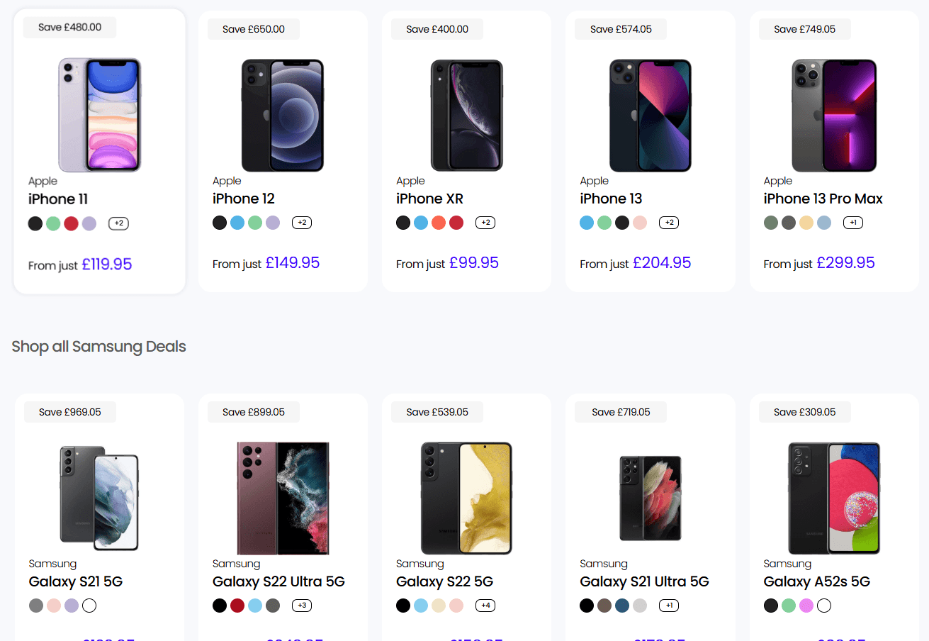 UR Phones Screenshot
