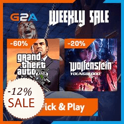 G2A Gift cards Discount Coupon