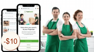 Taskrabbit Rabatt Gutschein-Code
