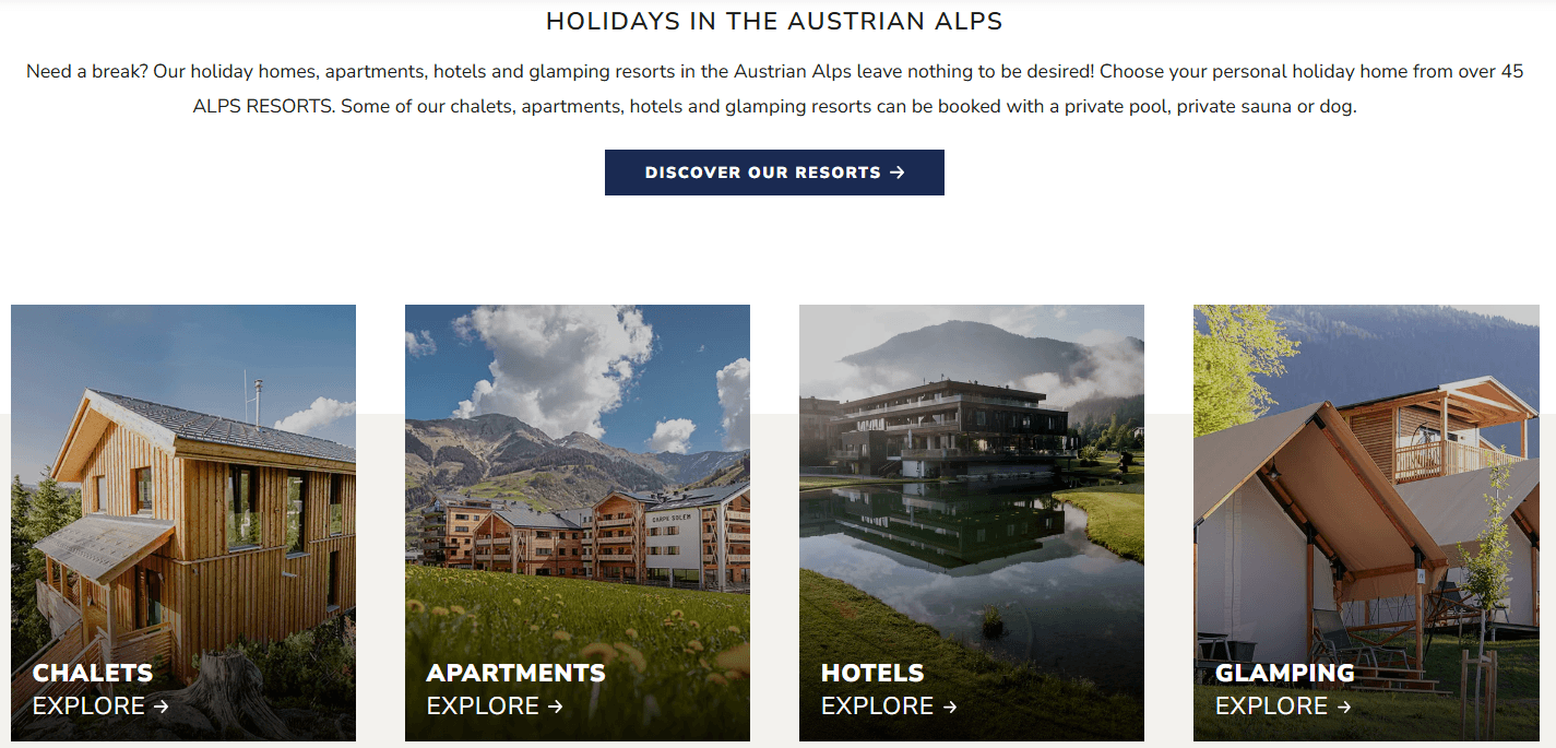 Alps Resorts Screenshot