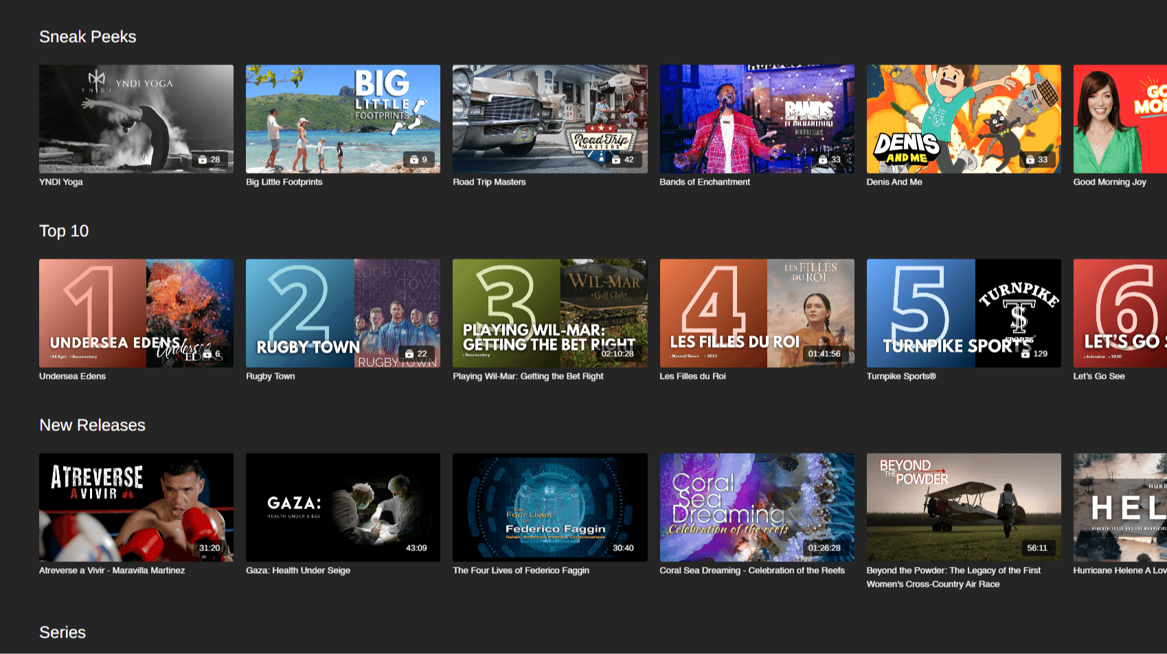 BINGE Movies & TV Screenshot