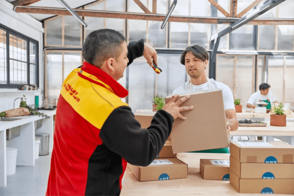 DHL eCommerce Screenshot