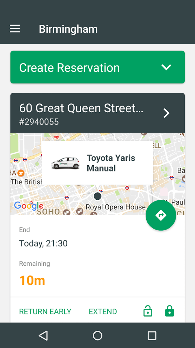 Enterprise Car Club Screenshot
