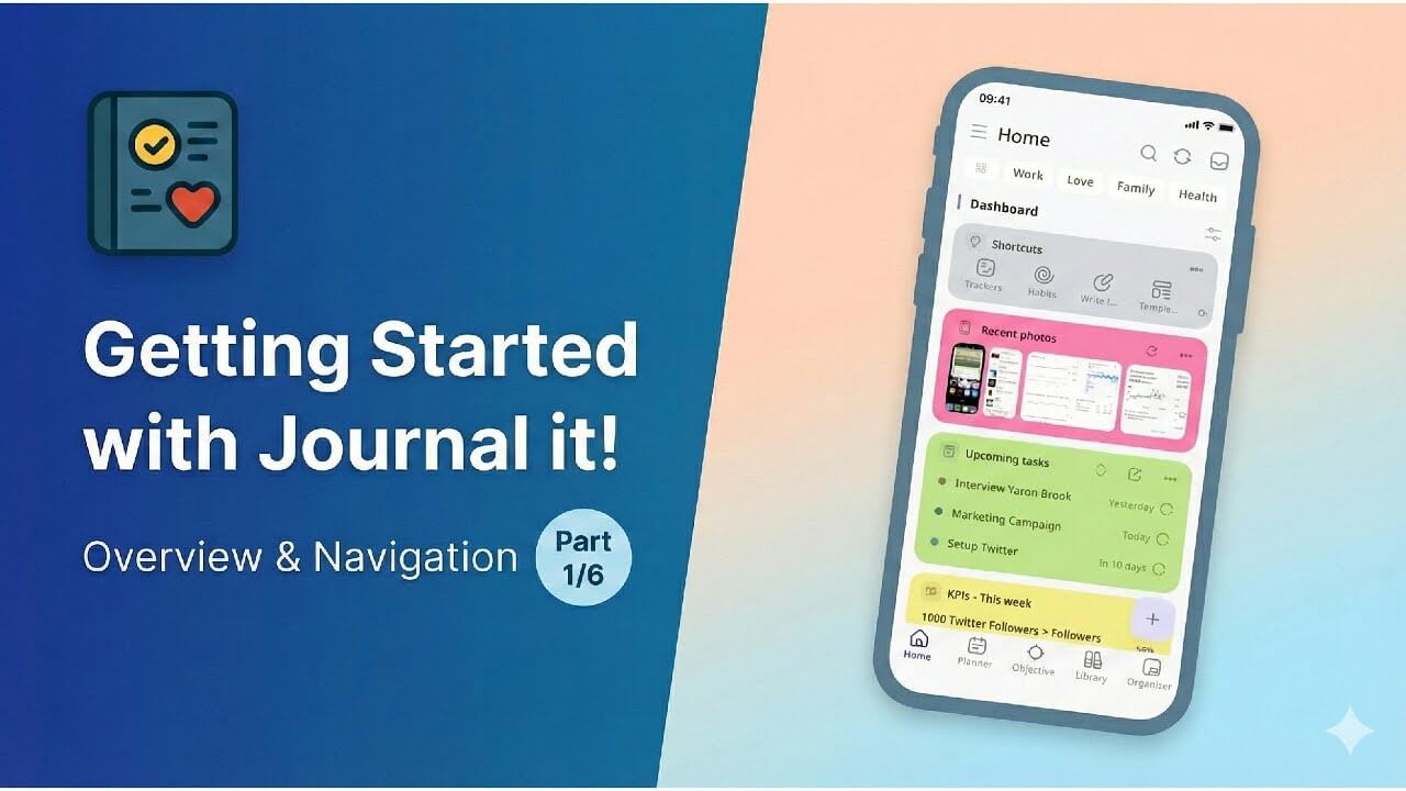 Journal it! Screenshot