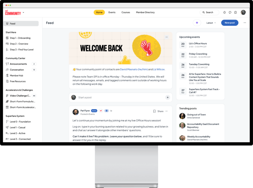SPI Community Screenshot
