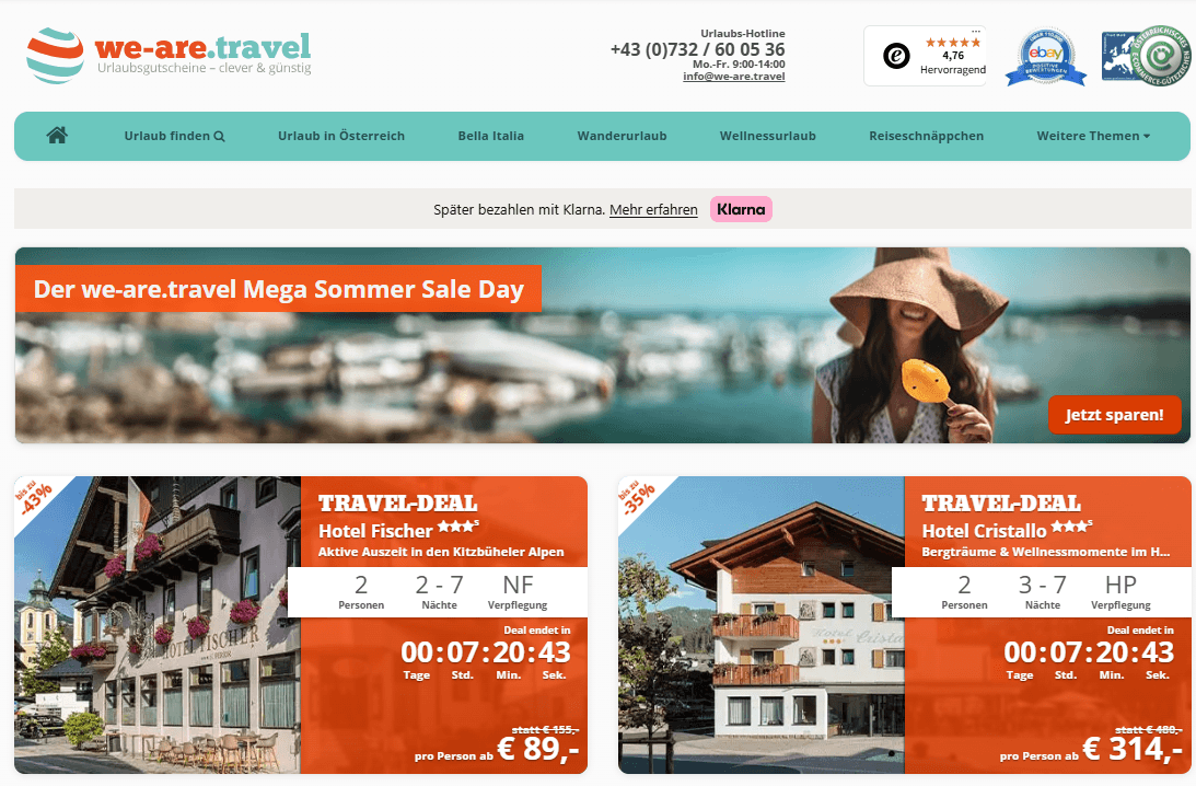 We are.travel Screenshot