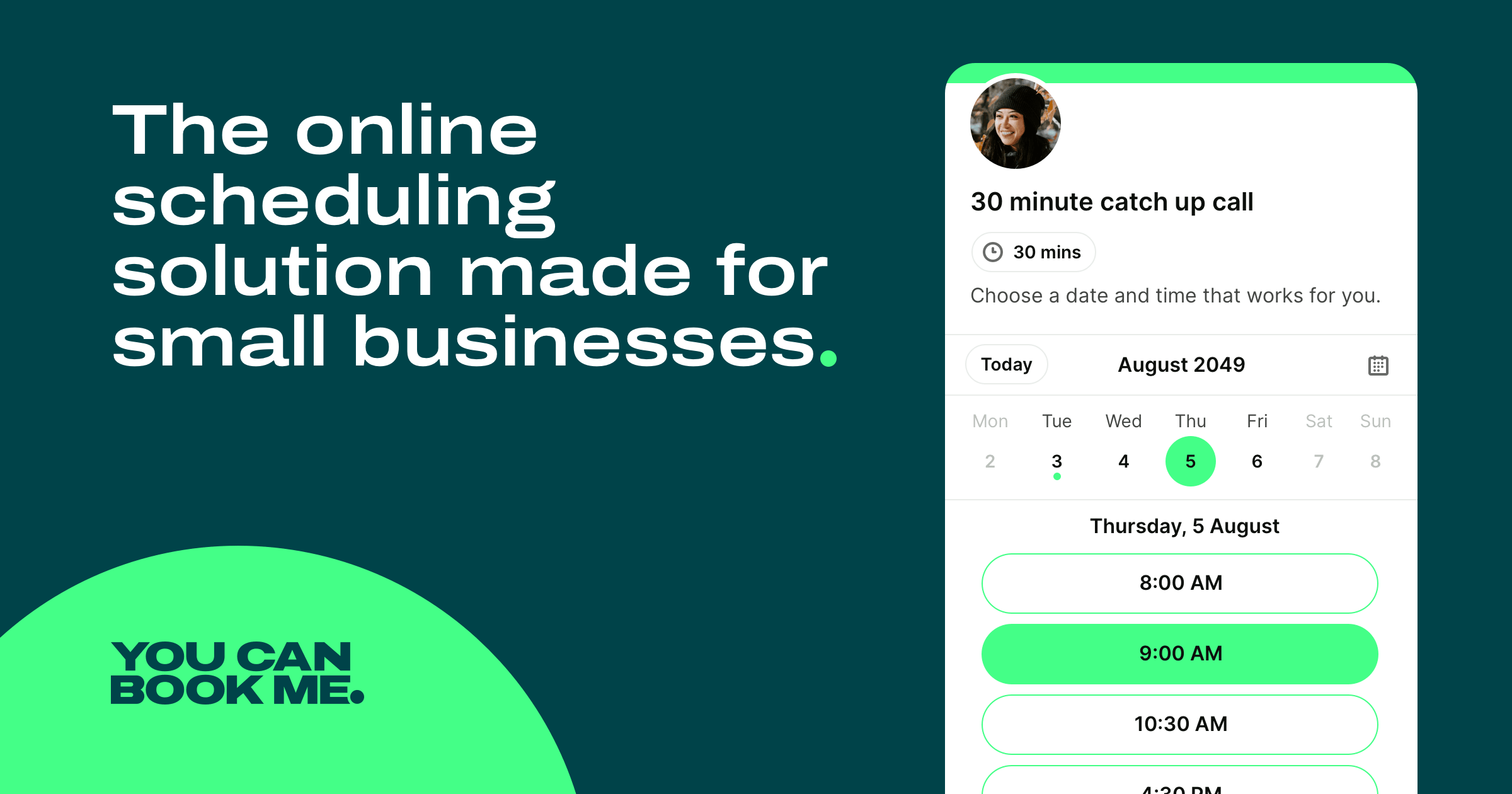 YouCanBookMe Screenshot