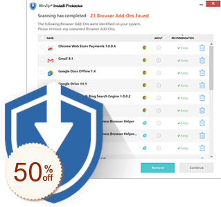 WinZip Install Protector Rabatt Gutschein-Code