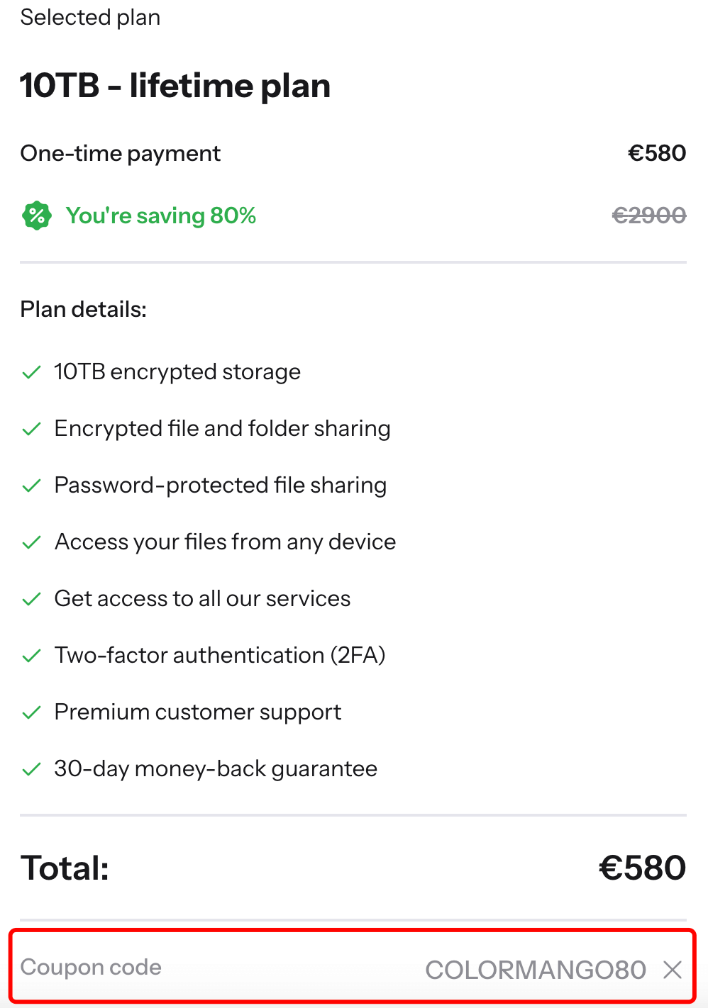 Internxt Discount
