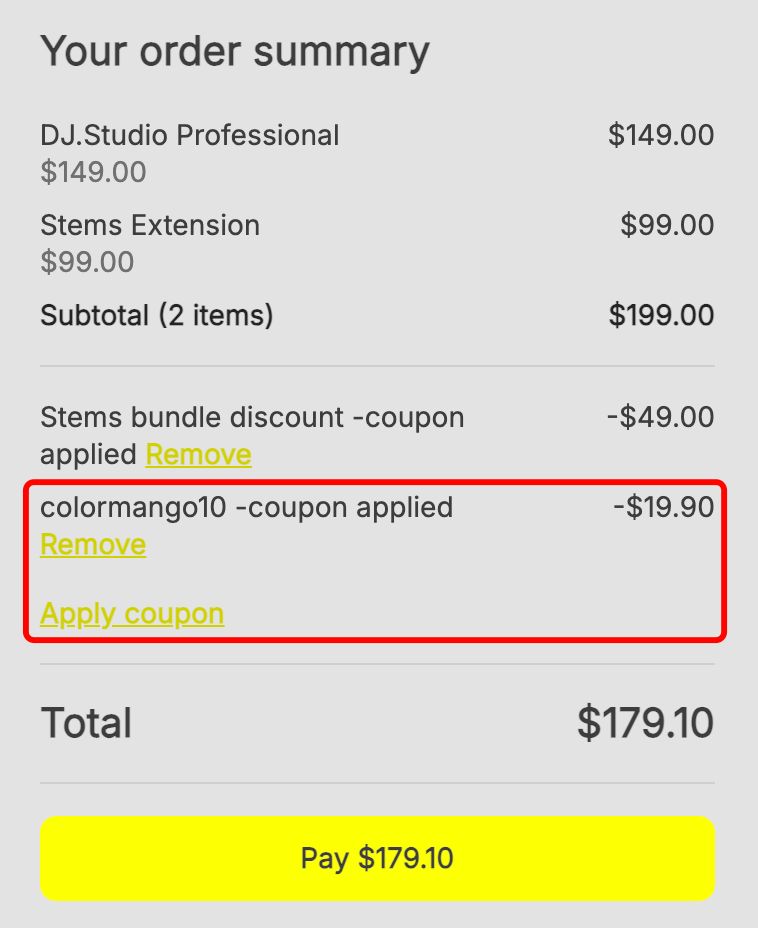 DJStudio Discount