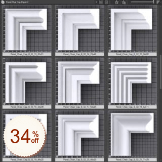 KStudio Panel Chair Rail Molding Bundle Rabatt Gutschein-Code
