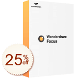 Wondershare Fotophire Focus Rabatt Gutschein-Code