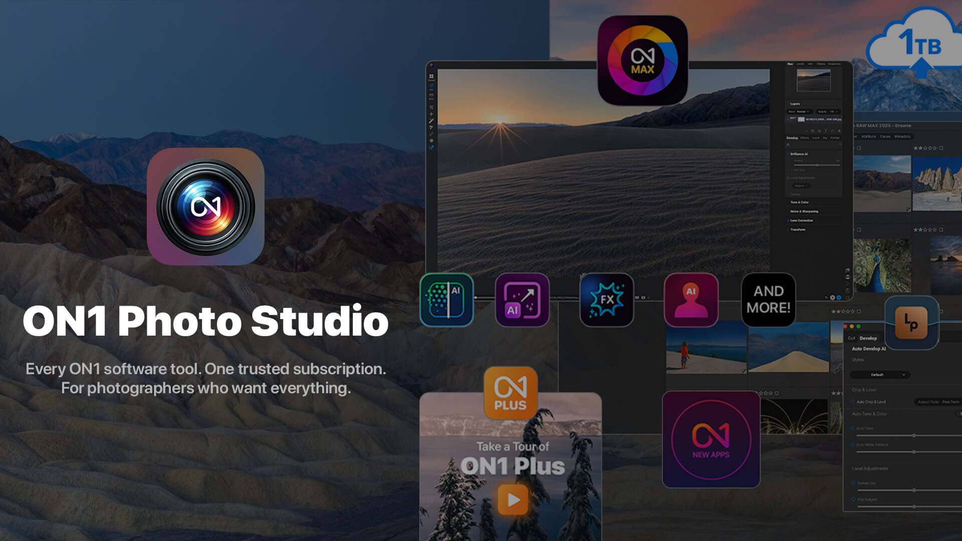 ON1 Photo Studio Screenshot
