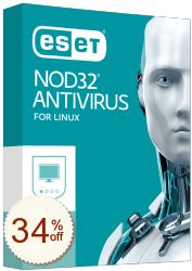 ESET NOD32 Antivirus für Linux Discount Coupon