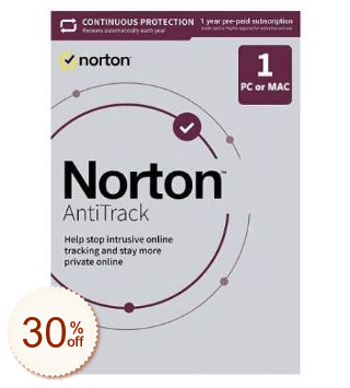 Norton AntiTrack Rabatt Gutschein-Code