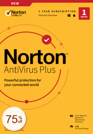 Norton AntiVirus Plus Rabatt Gutschein-Code