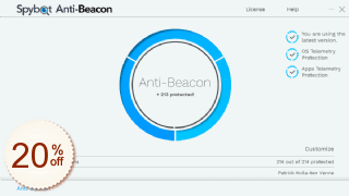 Spybot Anti-Beacon Rabatt Gutschein-Code