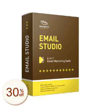 Atomic Email Studio Rabatt Gutschein-Code