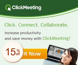 ClickMeeting Rabatt Gutschein-Code
