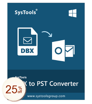 SysTools DBX to PST Converter Discount Coupon