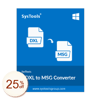 SysTools DXL Converter Rabatt Gutschein-Code