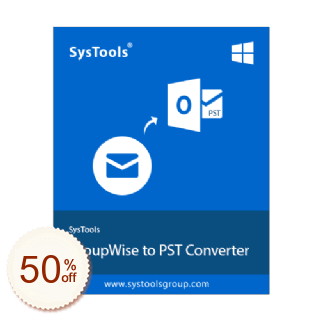 SysTools Export GroupWise Rabatt Gutschein-Code