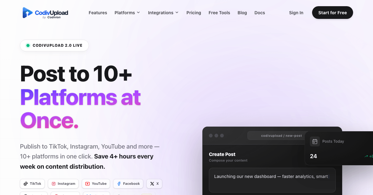 CodivUpload Screenshot