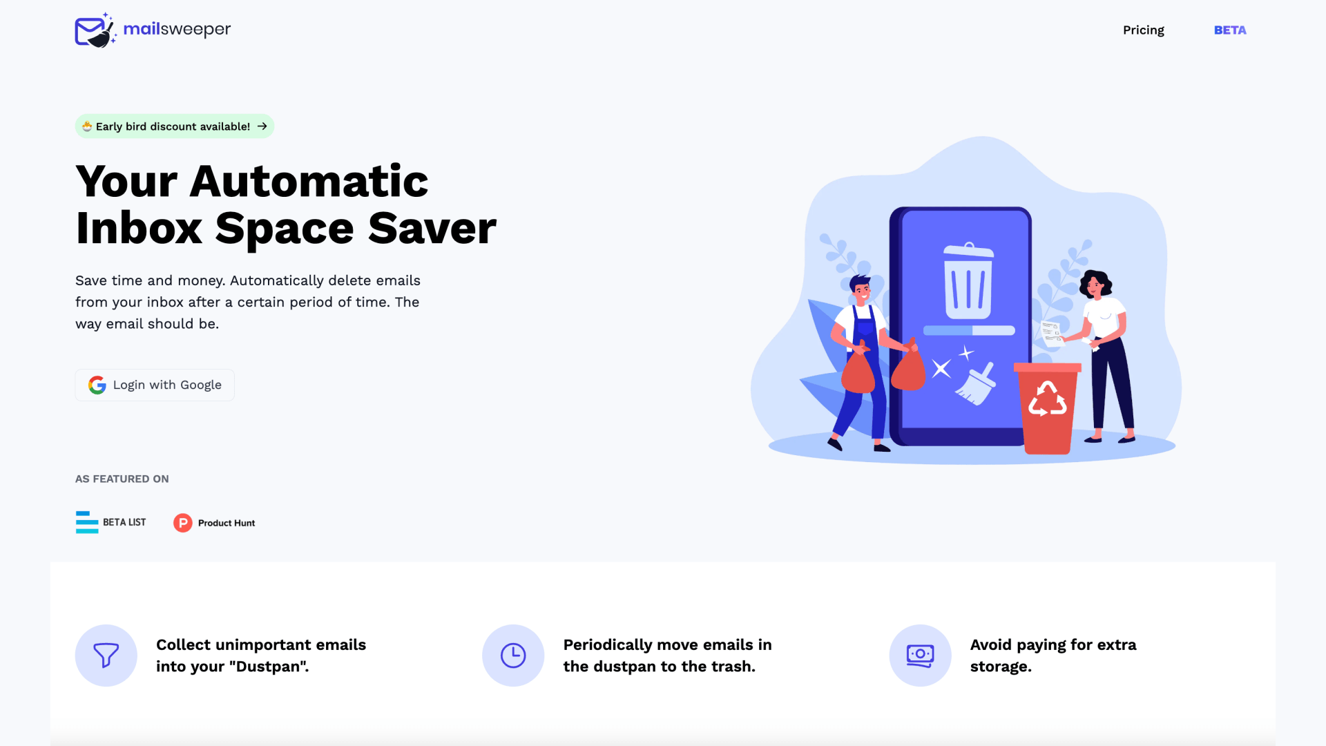 Mail Sweeper Screenshot