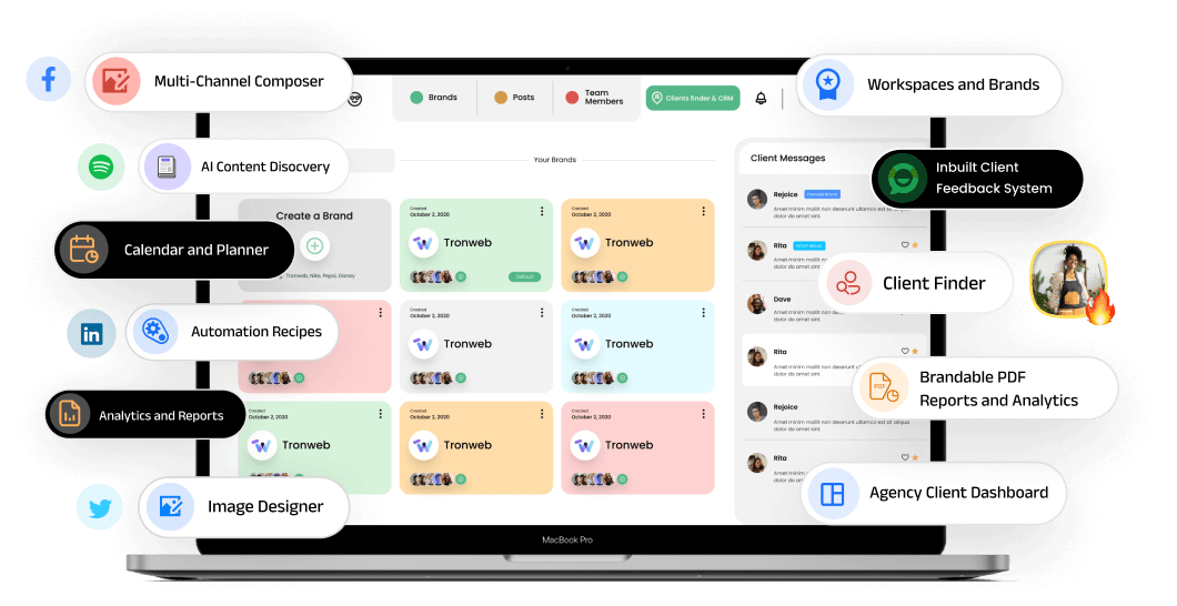 SocialAgency360 Screenshot