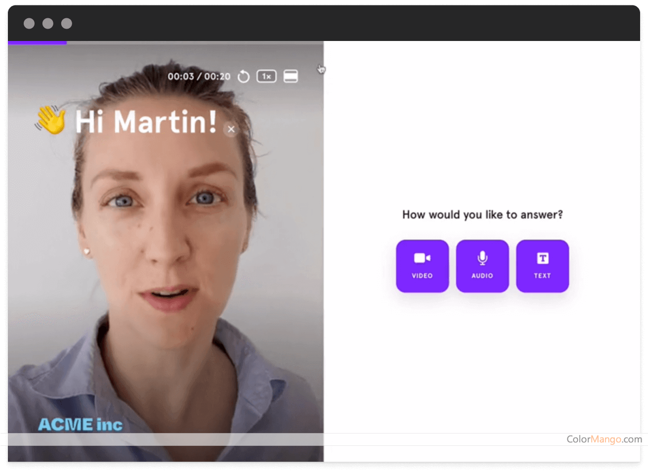 VideoAsk Screenshot