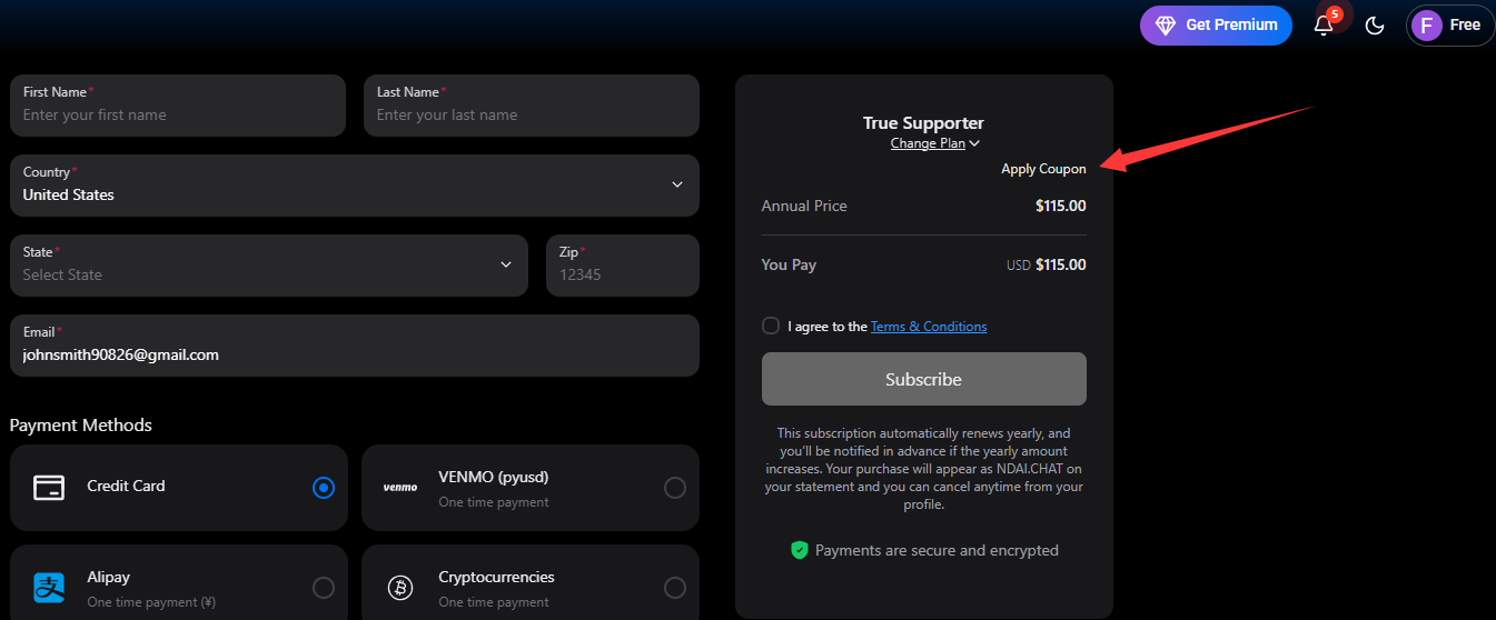 SpicyChat AI coupon code