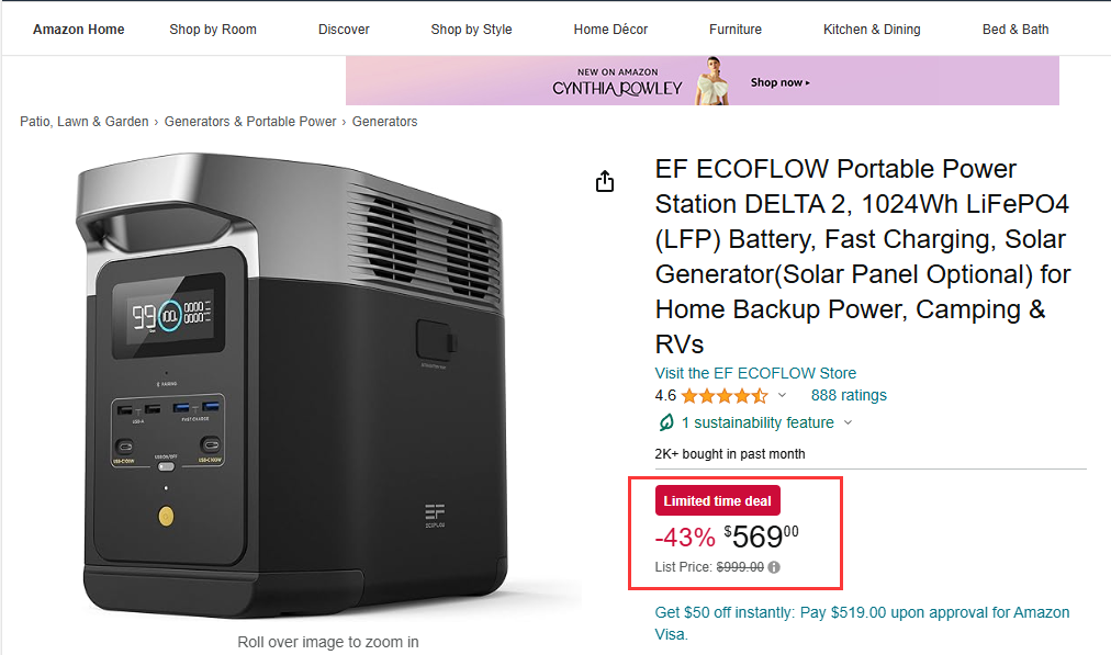 EcoFlow coupon