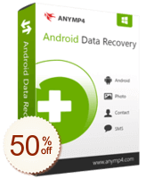 AnyMP4 Android Data Recovery Rabatt Gutschein-Code