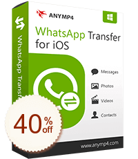 AnyMP4 WhatsApp Transfer for iOS Rabatt Gutschein-Code