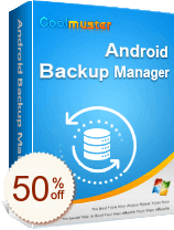 Coolmuster Android Backup Manager Rabatt Gutschein-Code