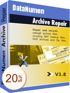 DataNumen Archive Repair Rabatt Gutschein-Code