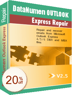 DataNumen Outlook Express Repair Rabatt Gutschein-Code