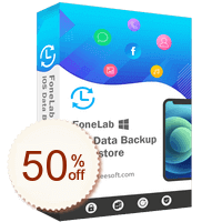 FoneLab - iOS Data Backup and Restore Rabatt Gutschein-Code